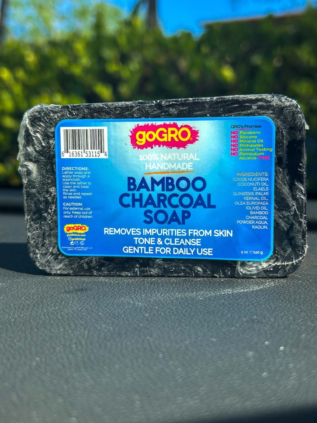 Bamboo Charcoal Soap